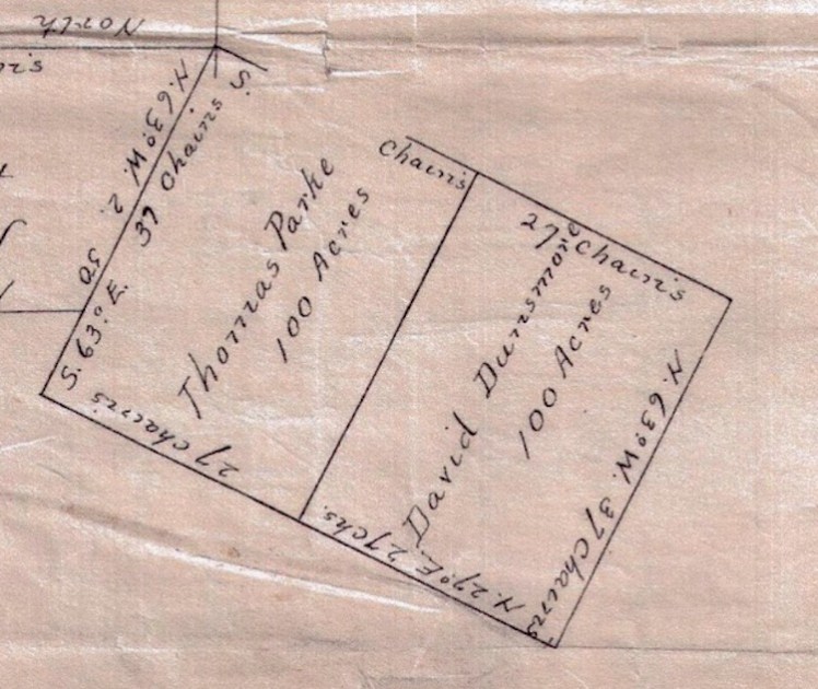 1787 D. Densmore et al. 100 acres Nova Scotia