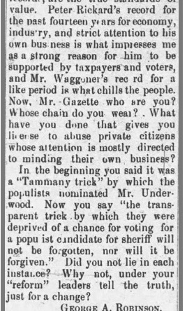 Robinson, George A., Corvallis Times, 24 May 1896, p. 3, col. 2 copy 3
