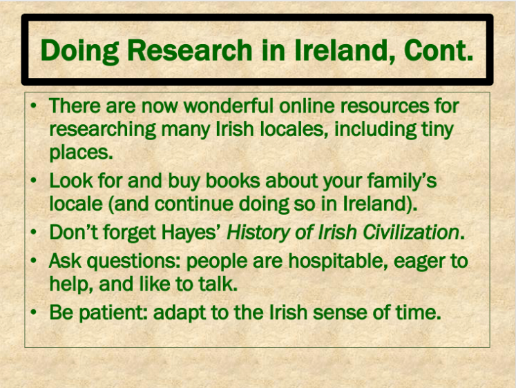 Doing Research in Ireland 3
