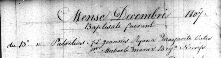 Patrick Ryan Baptism