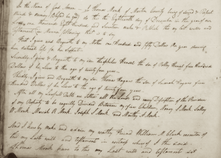 Monk, Thomas Will Martin Co., NC WB 2, 52.png
