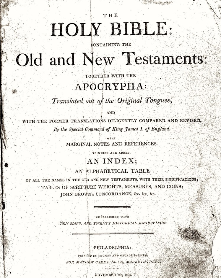 Purrington Monk Family Bible Title Page.jpg