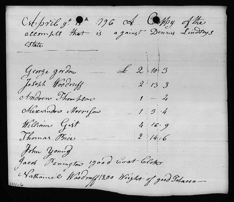 Dennis Lindsey Probate File 11