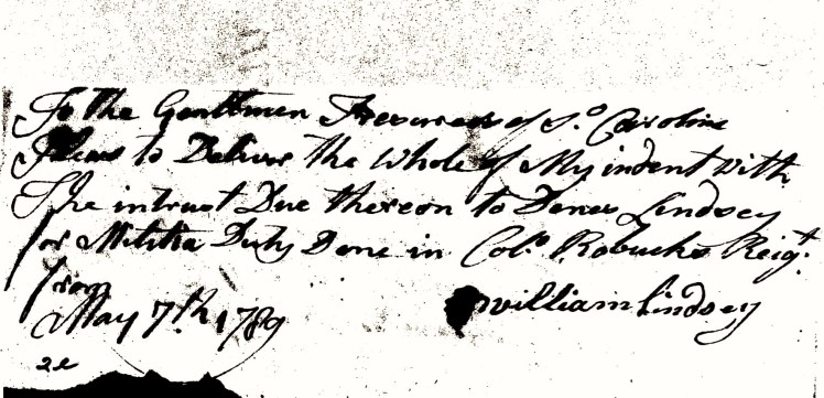 Lindsey, William, Lindsey, William, Account Audited (File No. 4600) Of Claims Growing Out Of The American Revolution 3