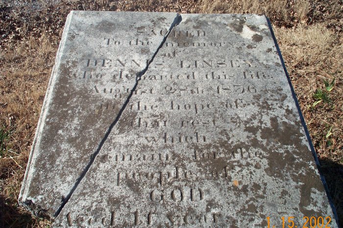 Dennis Lindsey Tombstone