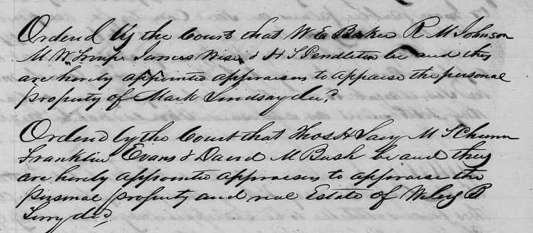 Lindsey, Mark, Morgan Orphans Ct. 10, 9