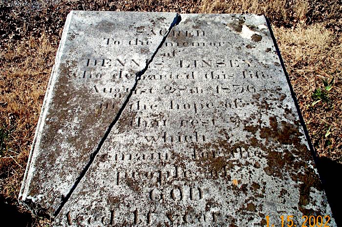 Lindsey, Dennis Tombstone, Find a Grave